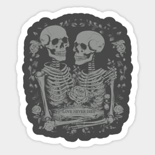 Love never dies Sticker